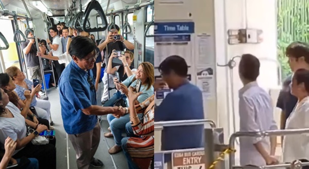 Pamilya Marcos, sinubukang sumakay sa MRT-3