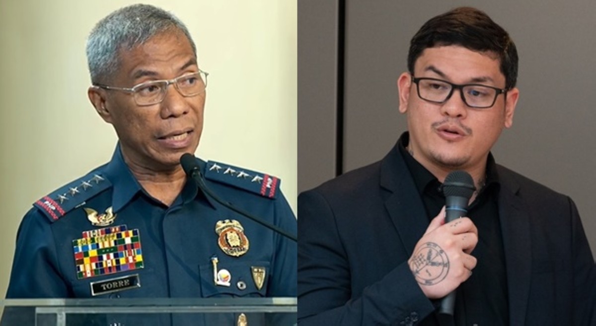 Chief PNP Torre III binutata si Mayor Baste: 'The first Chief PNP of his father is a one-star'