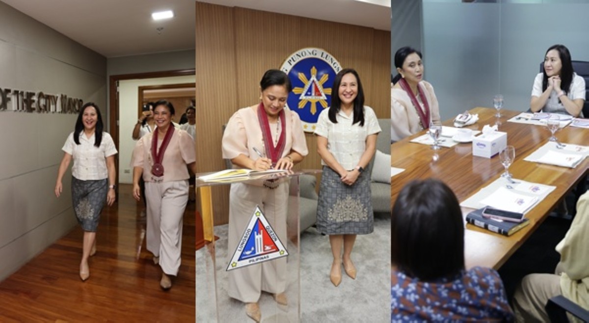 QC Mayor Joy at Naga City Mayor-elect Leni, nagkita; posibleng maging 'sisters'