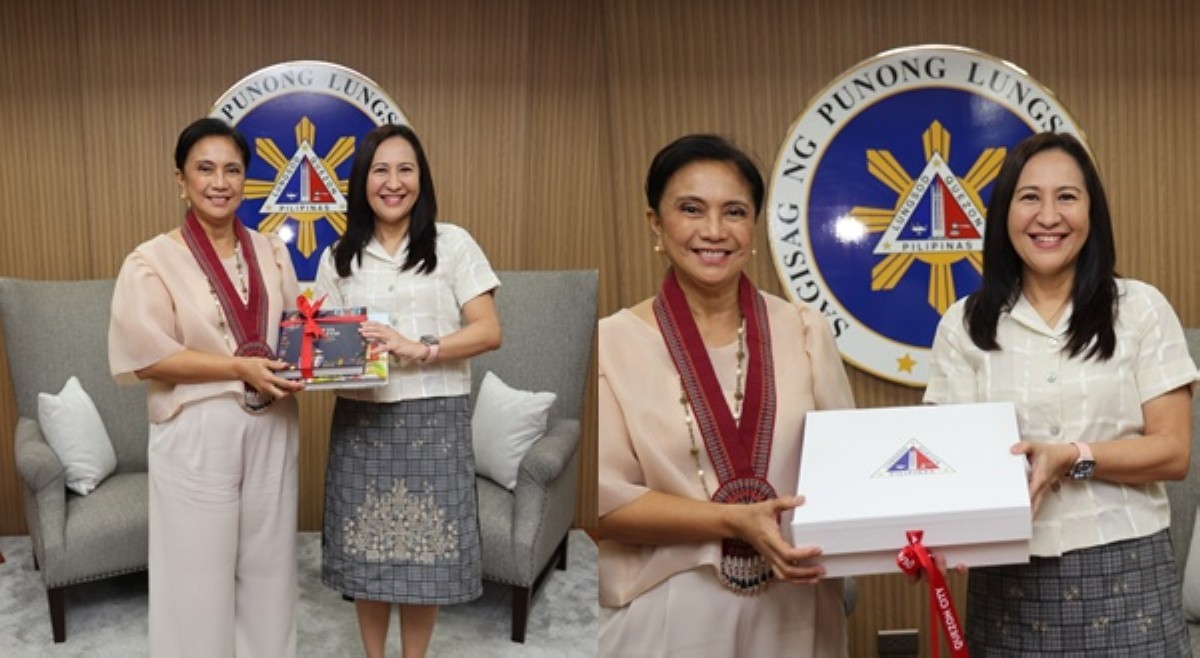 Leni nagpasalamat kay Joy; QC, Naga mag-'Sister City' matagal na