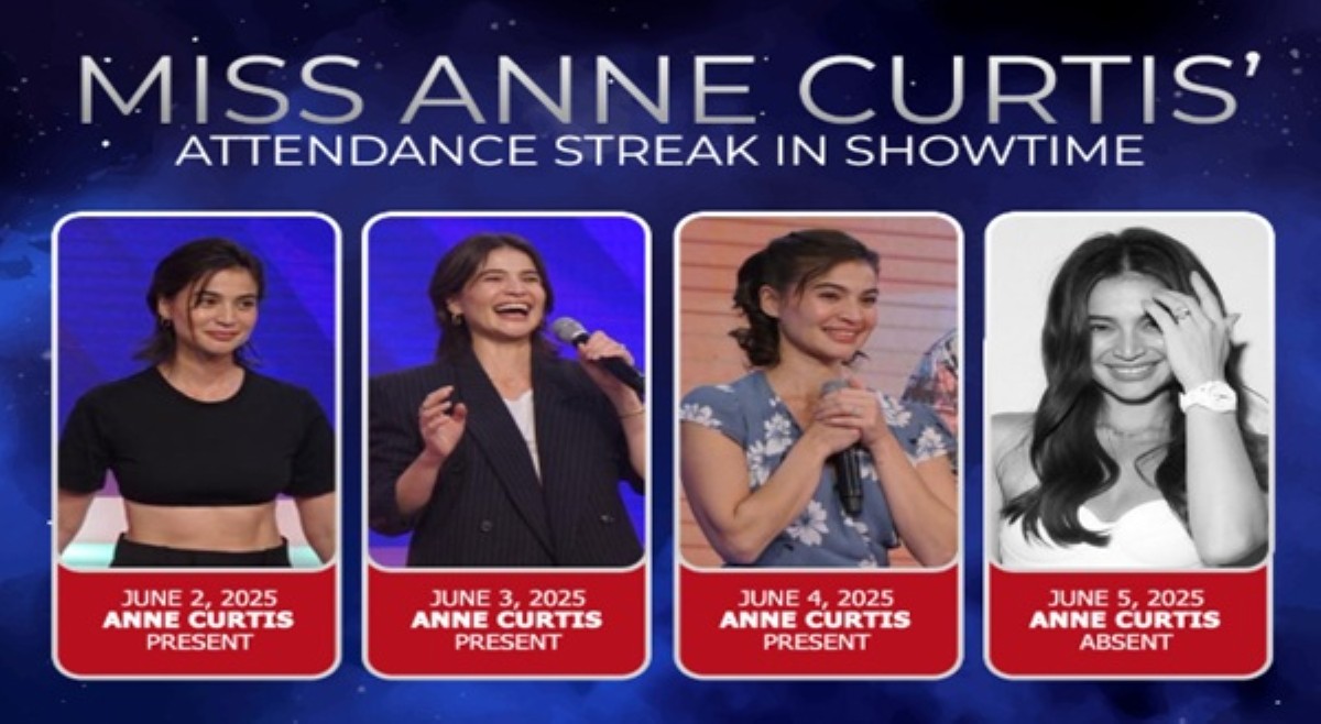 Attendance ni Anne Curtis, 'pinaglaruan' ng It's Showtime