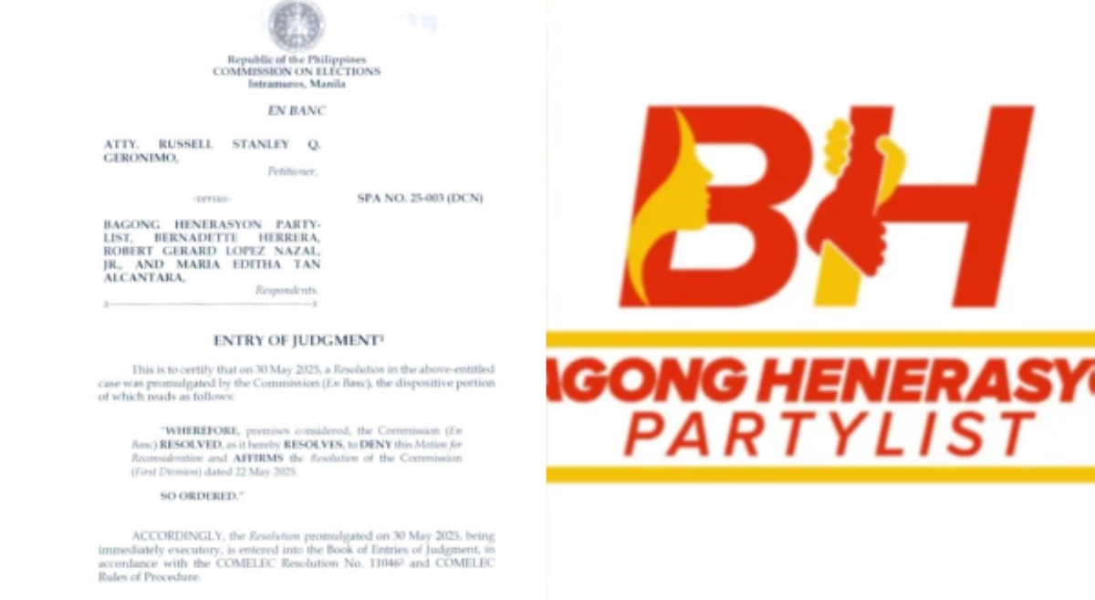 Bagong Henerasyon Party-list, tuloy ang upo sa Kongreso