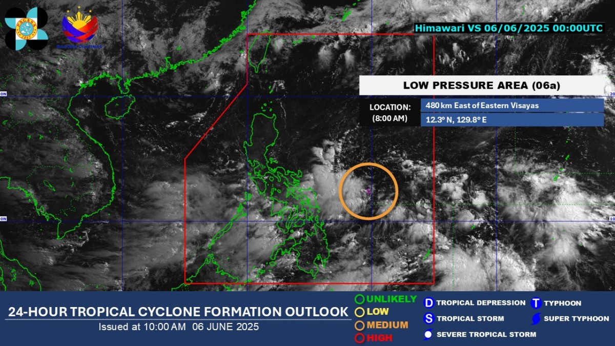 LPA, may 'medium' chance na maging unang bagyo ngayong 2025