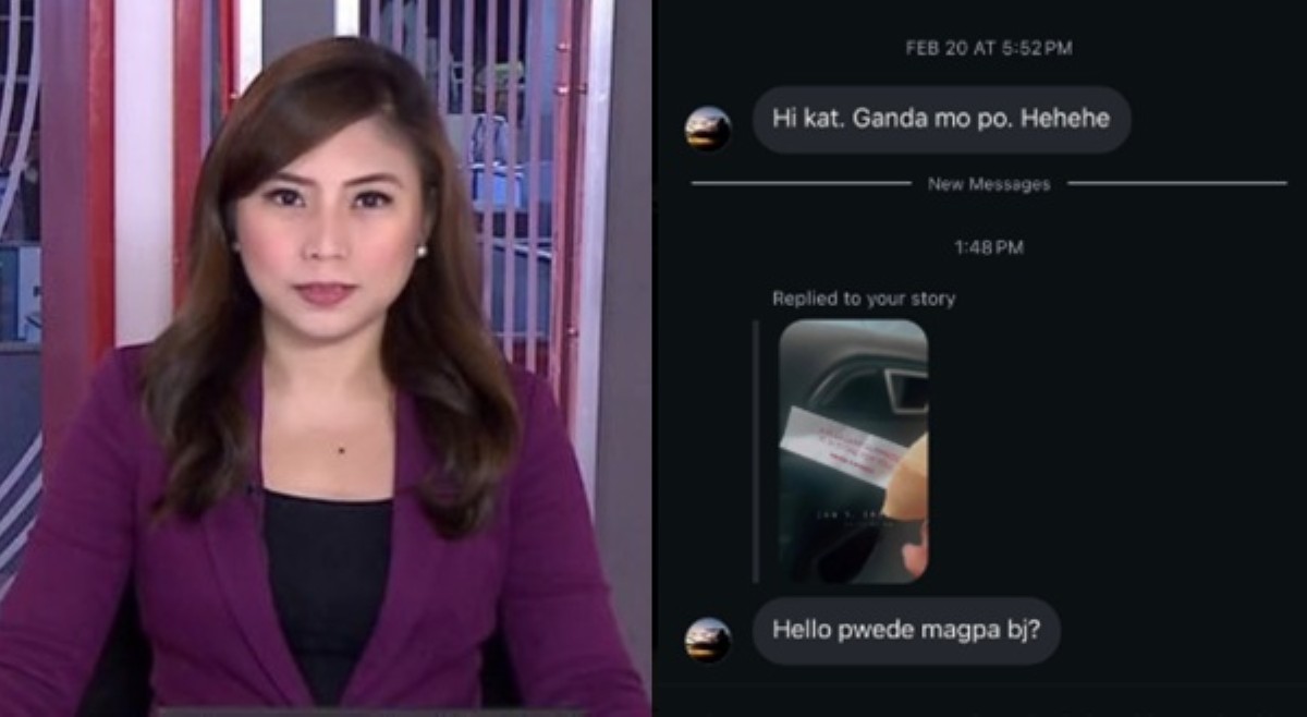 ABS-CBN reporter, pumalag sa bastos na tanong na 'Pwede magpa-BJ?'