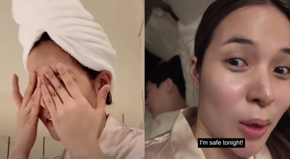 Nakaiskor na ba? Kristel nahiya sa pulot-gata nila ng Oppa hubby
