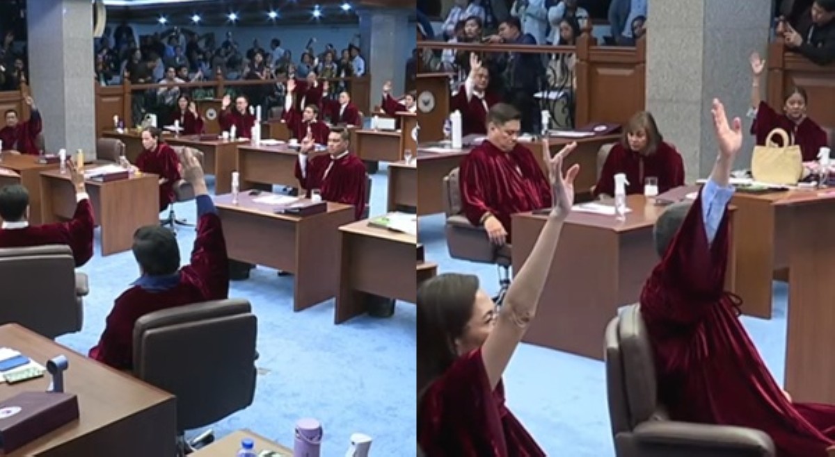 Botong 18-5: Sino-sino Senator-judges na aprub, tutol sa mosyon nina Dela Rosa, Cayetano?