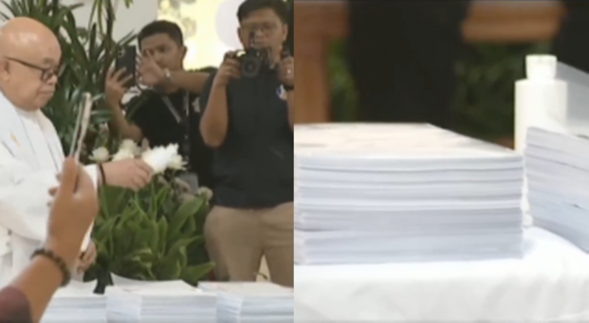 Pagbabalik ng articles of impeachment sa Kamara, pinabasbasan ng holy water!