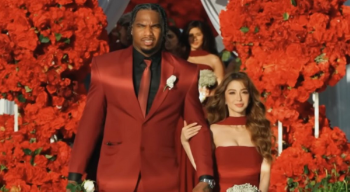 Donnalyn, inurirat sa &lsquo;tall, daks, handsome&rsquo; na partner niya sa kasal ni Zeinab
