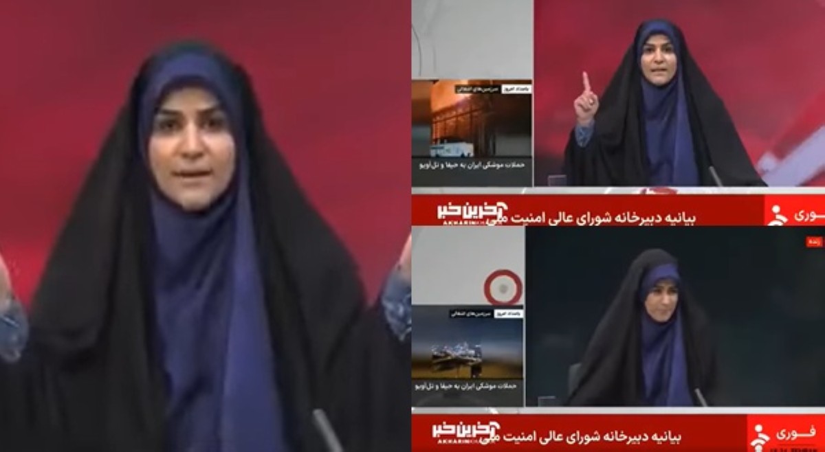 Habang naka-live broadcast: Iran state TV network, binomba ng Israel