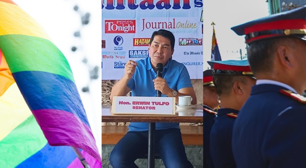 Tulfo, keribels sa mga pulis na naglaladlad