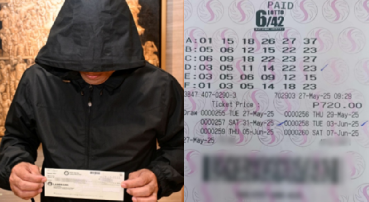 1 week advance kung tumaya! Lalaki, panalo ng <b>₱</b>102M sa Lotto 6/42