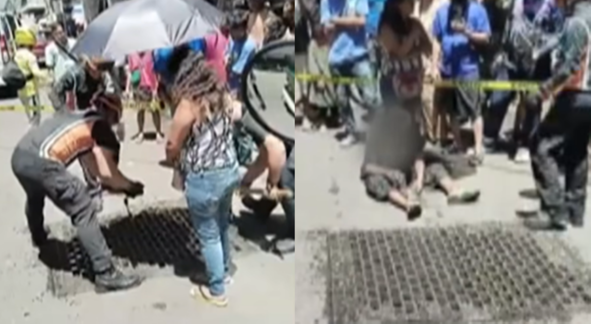 &lsquo;Imburnal 3.0?&rsquo; Lalaki, nasagip matapos ma-trap sa imburnal dahil sa barya