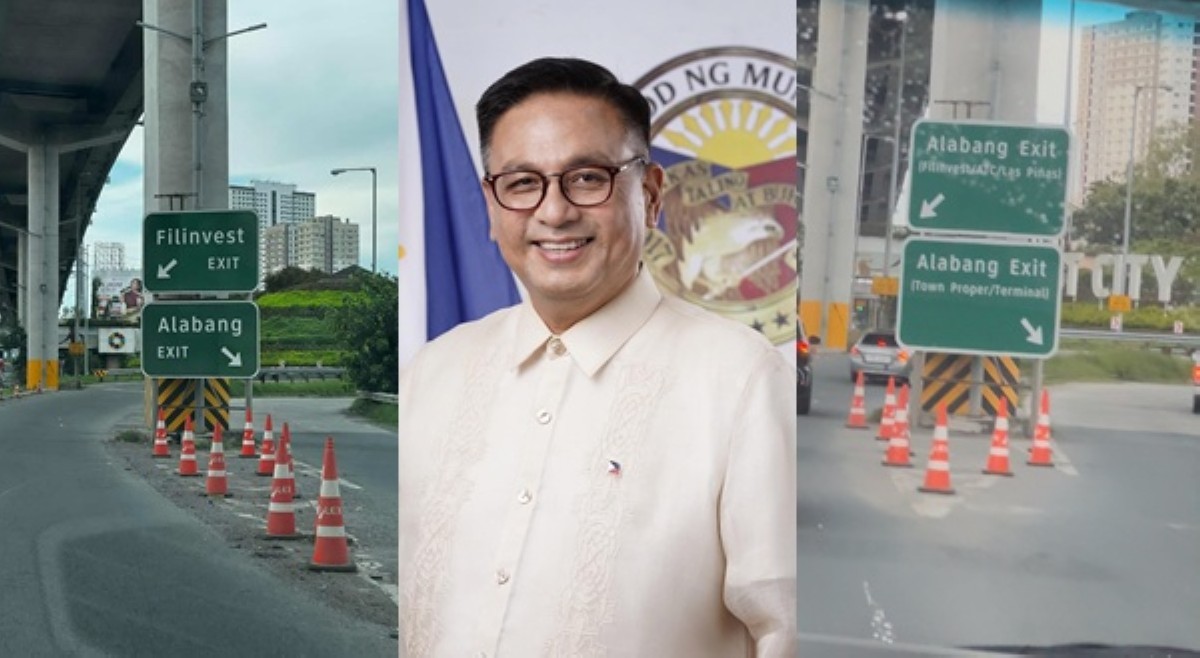 Muntinlupa Mayor Ruffy Biazon, may nilinaw sa 'nakalilitong' signages sa SLEX