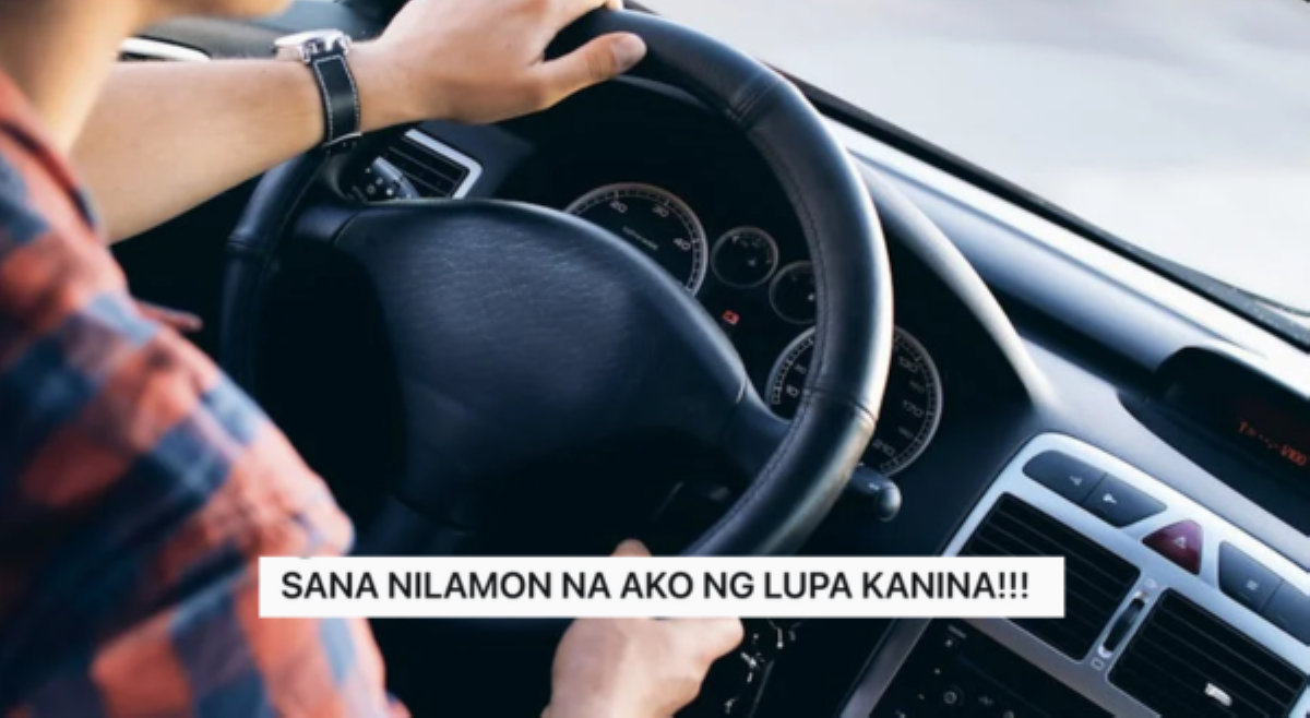 Akala tatay niya? Babae, bumeso sa grab driver