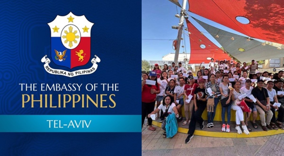 Embahada ng PH sa Israel, pinuri ng Filipino community dahil sa agarang aksyon