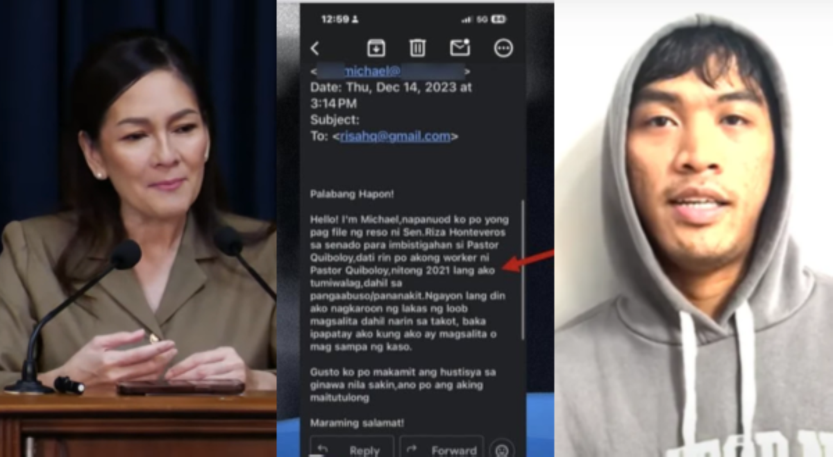 'Di sapilitan!' Paglapit ni alyas &lsquo;Rene&rsquo; sa kaniyang tanggapan, inilabas ni Sen. Risa!