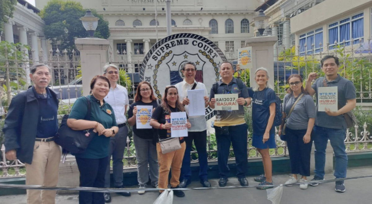 Tanggol Unang Wika, nagpetisyon sa Korte Suprema para ipawalang-bisa ang R.A. 12027
