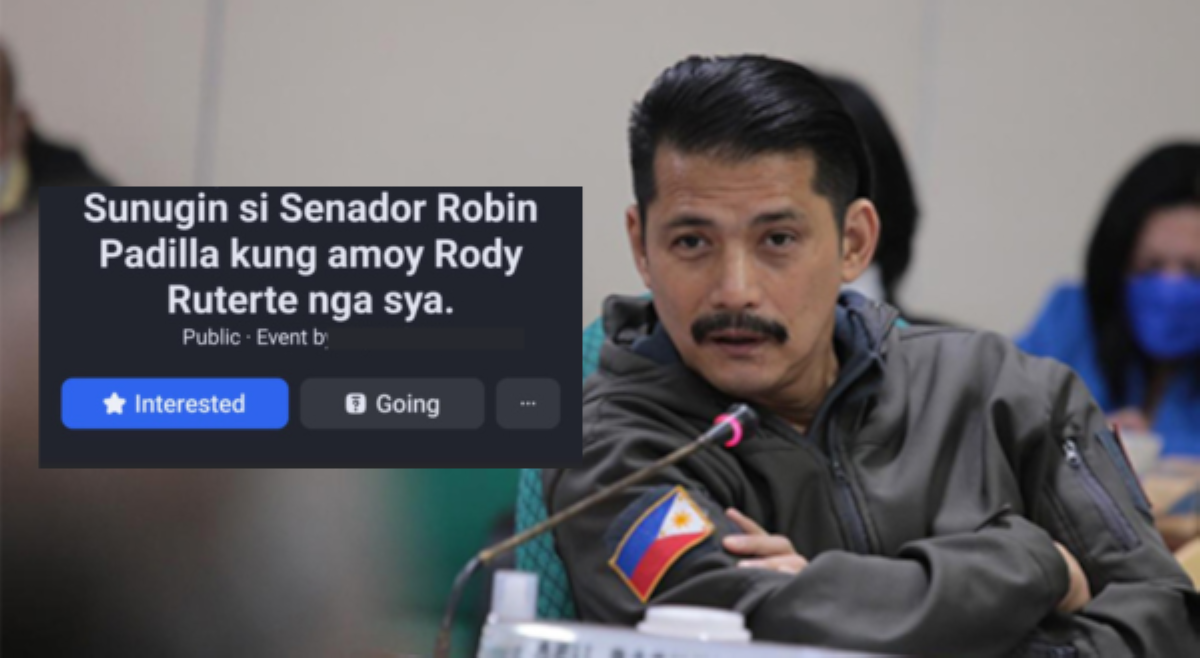 &lsquo;Sunugin si Robin!&rsquo; Seguridad kay Sen. Padilla, hinigpitan dahil sa nagkalat na socmed event