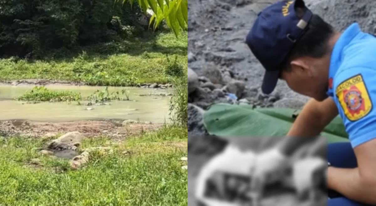 Babaeng fetus, itinapon sa kangkungan!