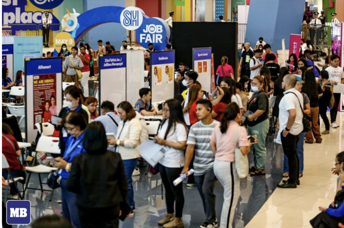Employment rate sa bansa, tumaas sa 96.1%