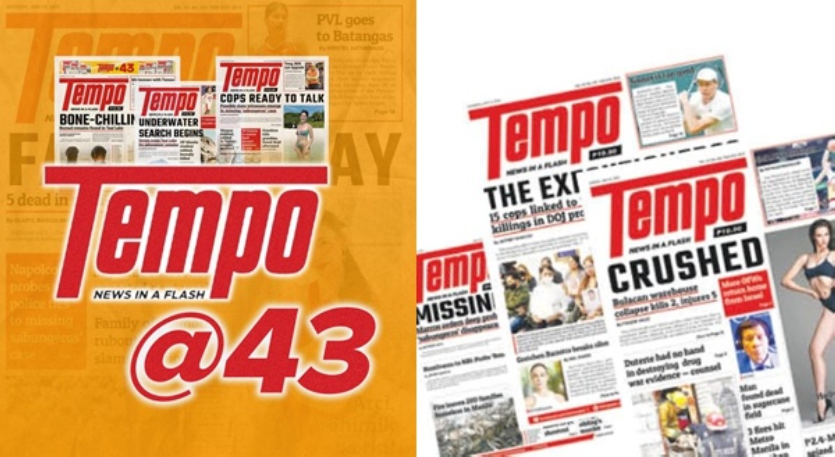 Tempo, nagdiriwang ng ika-43 anibersaryo