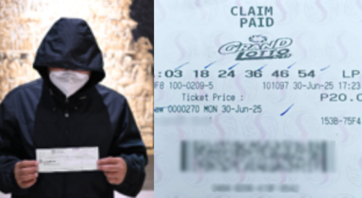 Lone bettor nang manalo ng ₱72M sa Grand Lotto: 'Minsan lang ako tumaya'