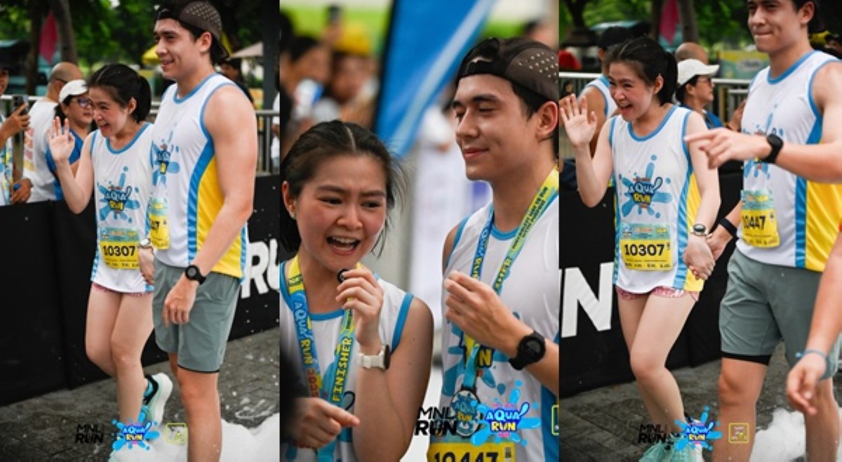 Hawak-kamay pa! Barbie at Jameson sabay ulit tumakbo, 'bagay' raw
