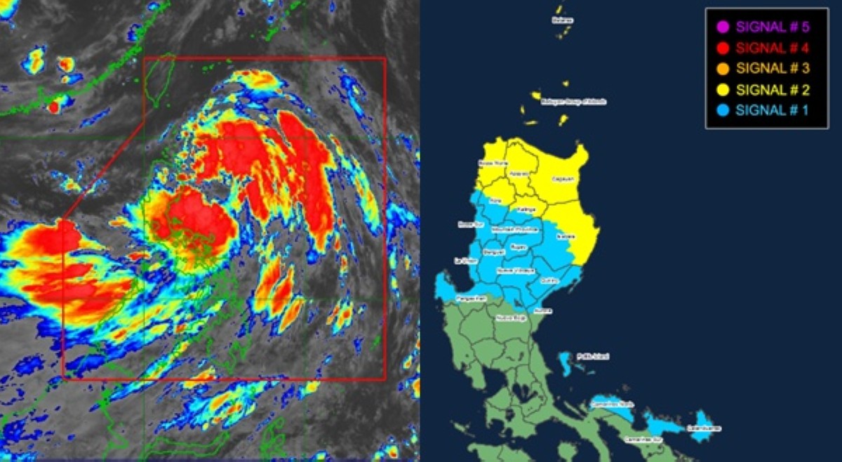 #CrisingPH tropical storm na, signal number 2 itinaas sa ilang lugar