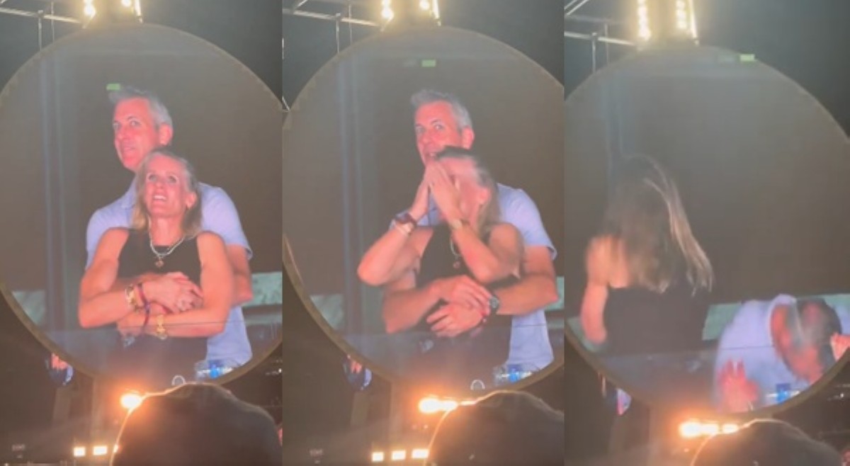 May asawa pareho! CEO, HR head buking na magkayakap sa Coldplay concert