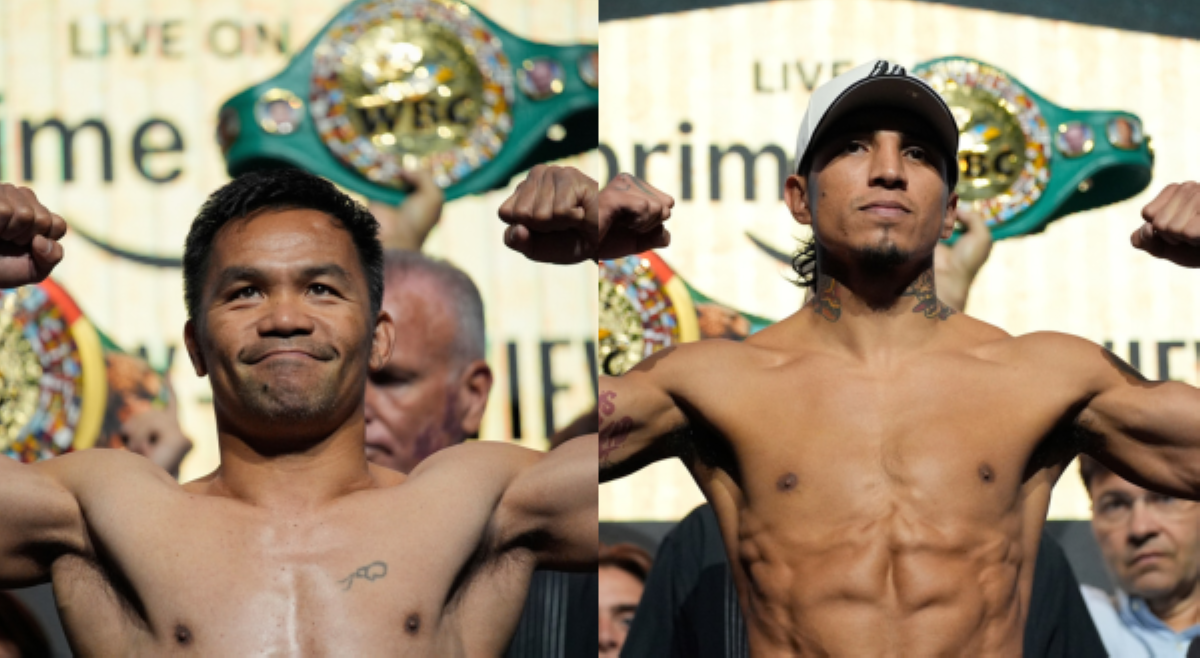 Sey ni Manny sa bakbakan nila ni Barios: 'Not fighting for money!'