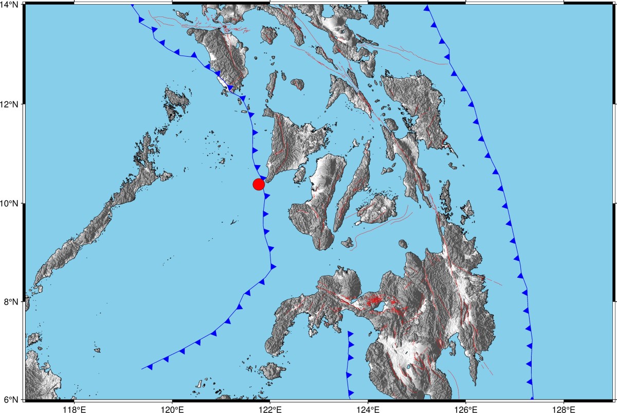 Antique, niyanig ng 4.7 magnitude na lindol