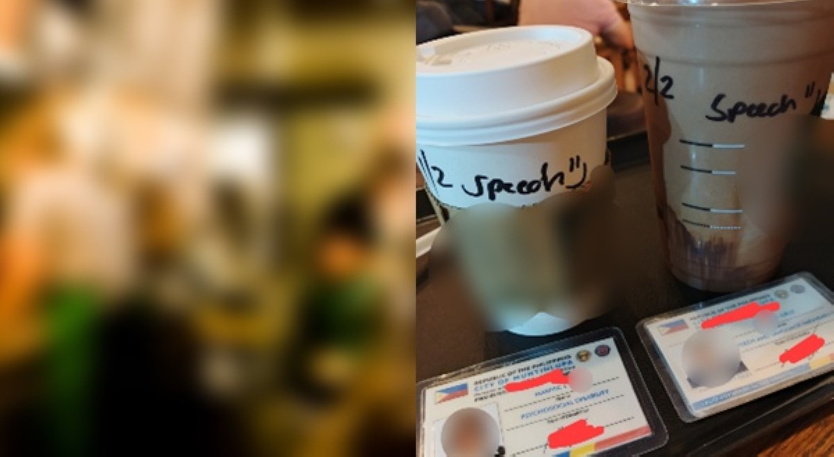 Mag-asawang PWD, inireklamo coffee shop dahil sa pangalang isinulat sa cups nila