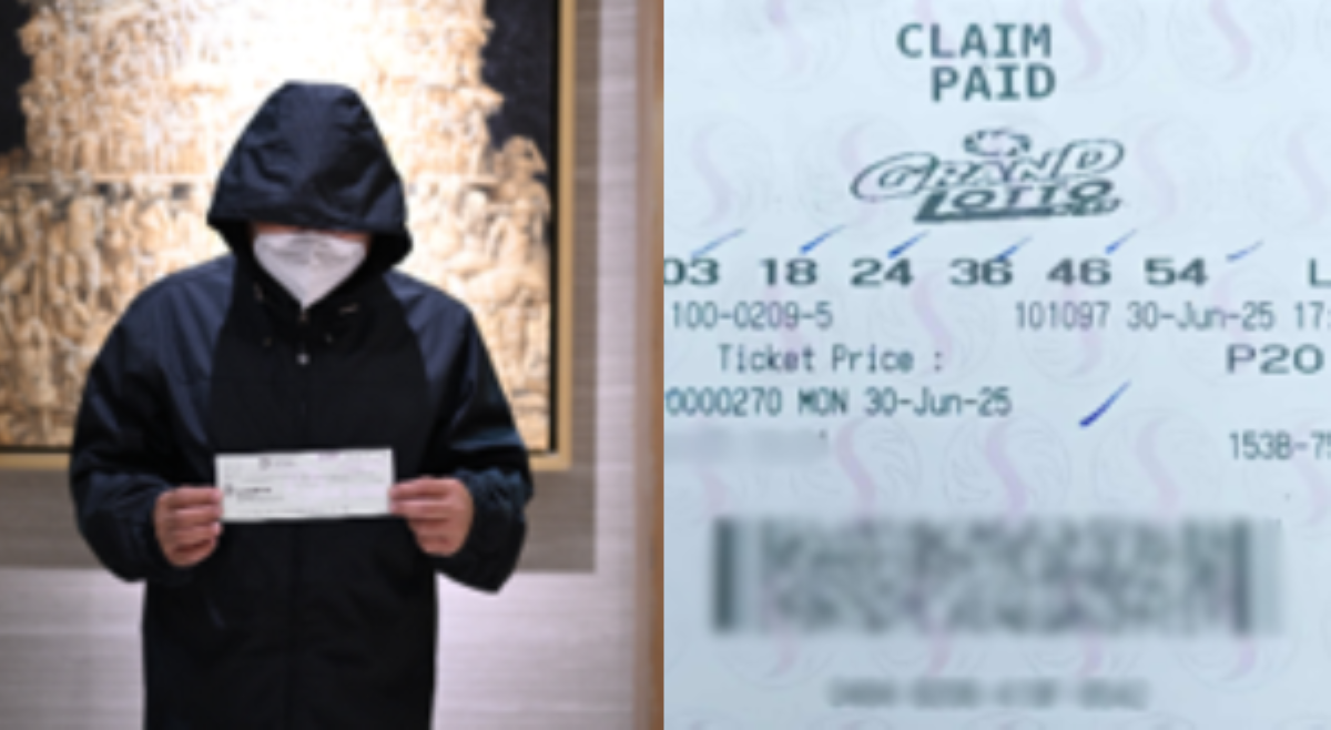 ₱20 lang ang taya! Breadwinner, kumubra ng ₱72M lotto jackpot