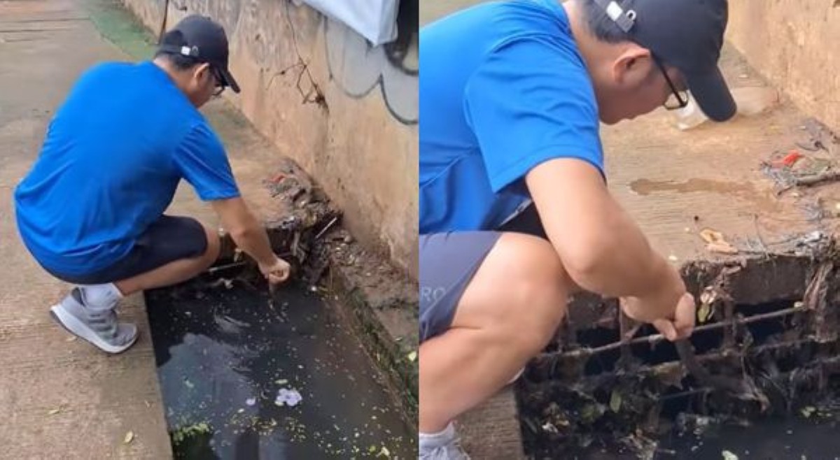 'Puwede na sa TUPAD?' 2 concerned citizens sa Rizal, nagkusang linisin ang isang kanal