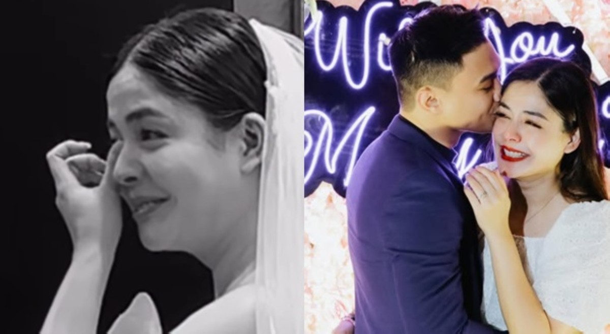 Pamahiin? Shaira Diaz nag-react, sinita sa pagsusukat ng wedding dress