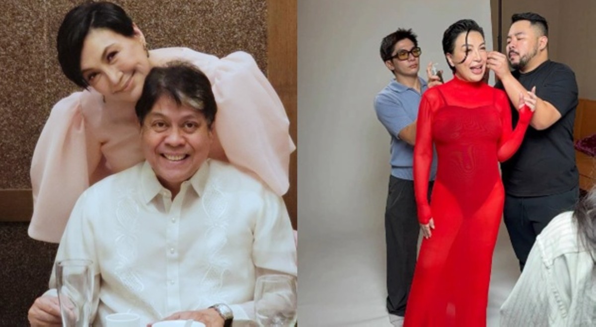 Sharon, mega paapoy sa kaseksihan; Kiko kinilig, 'di raw makapaniwala