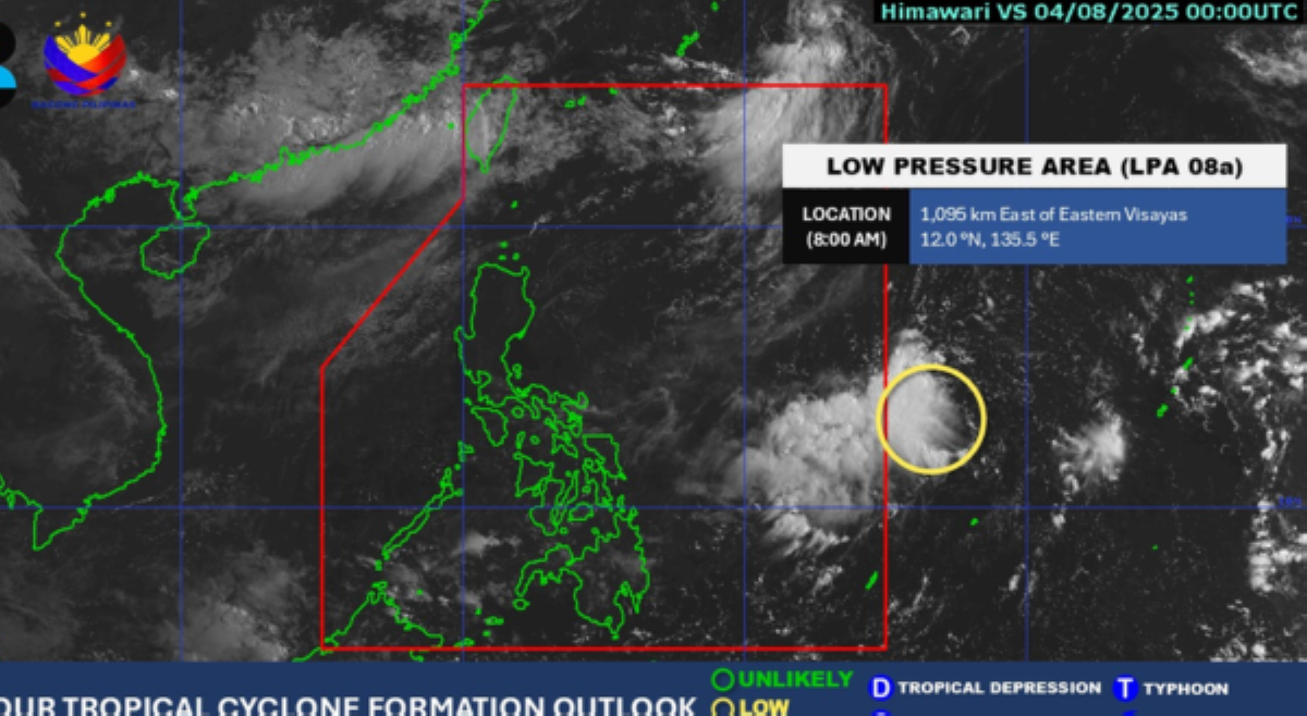 #BalitangPanahon: LPA, posibleng pumasok sa PAR ngayong araw