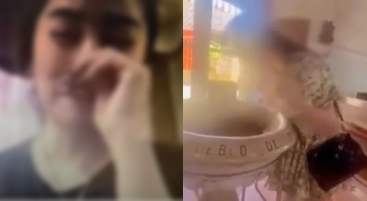 Babaeng vlogger na 'dumura' sa holy water: 'Nag-wish lang ako!'