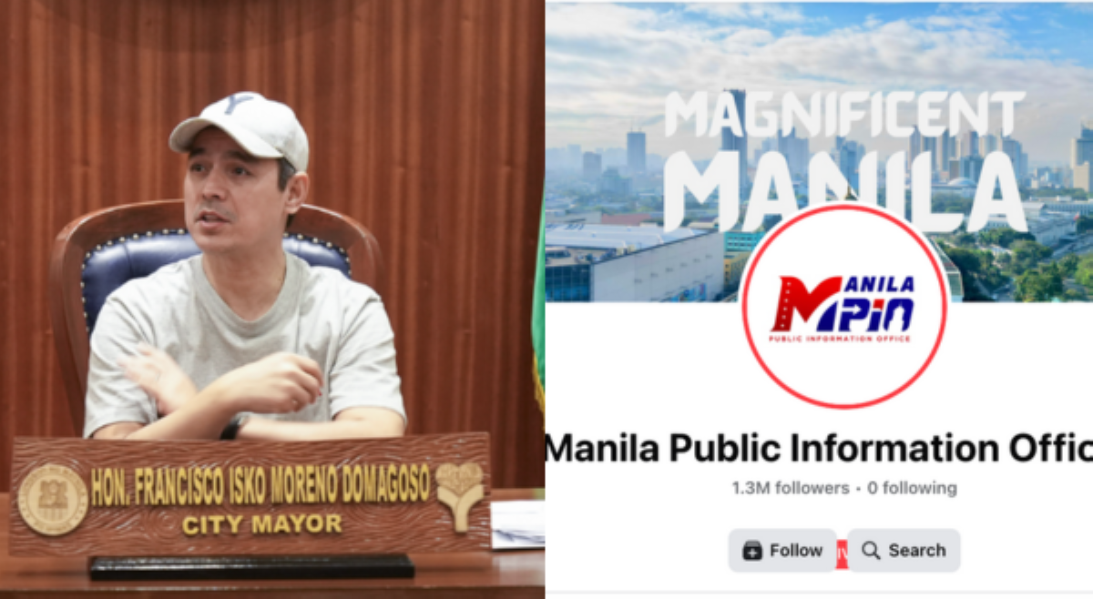 Manila PIO FB page, nabawi na ng Manila LGU