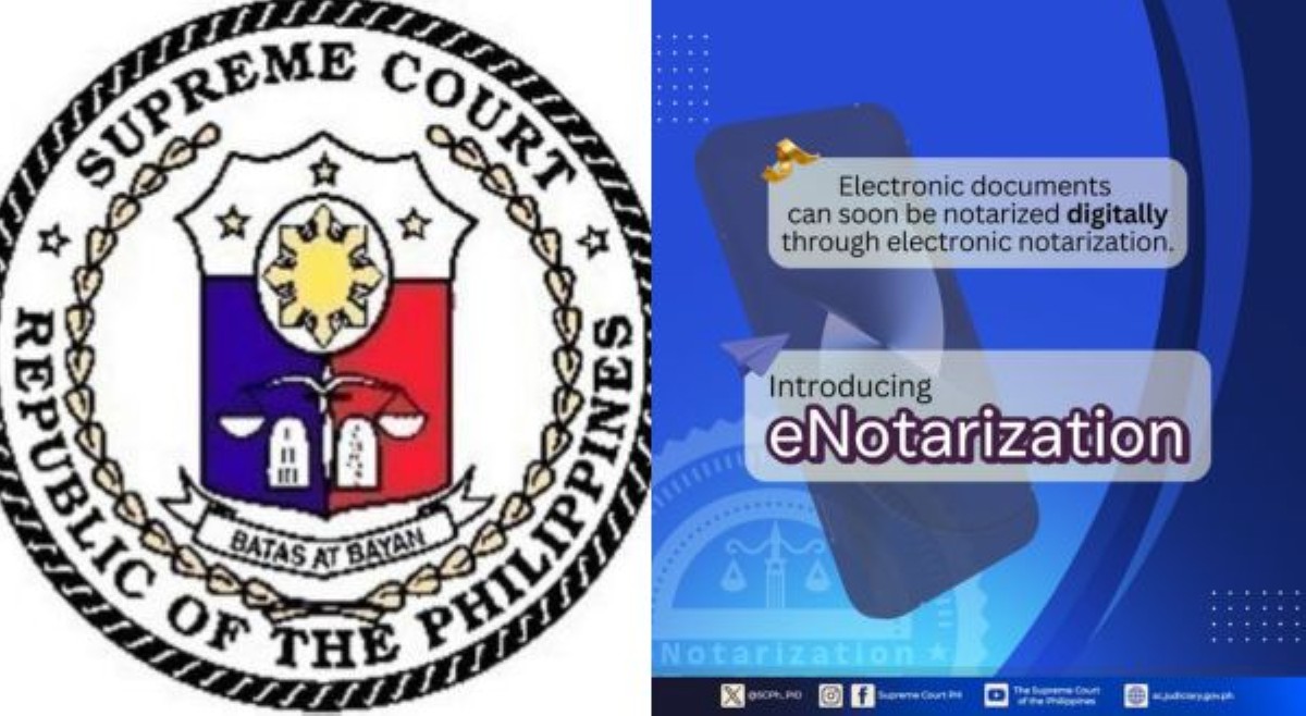 Pagnonotaryo gagawin na ring digital &mdash; Supreme Court