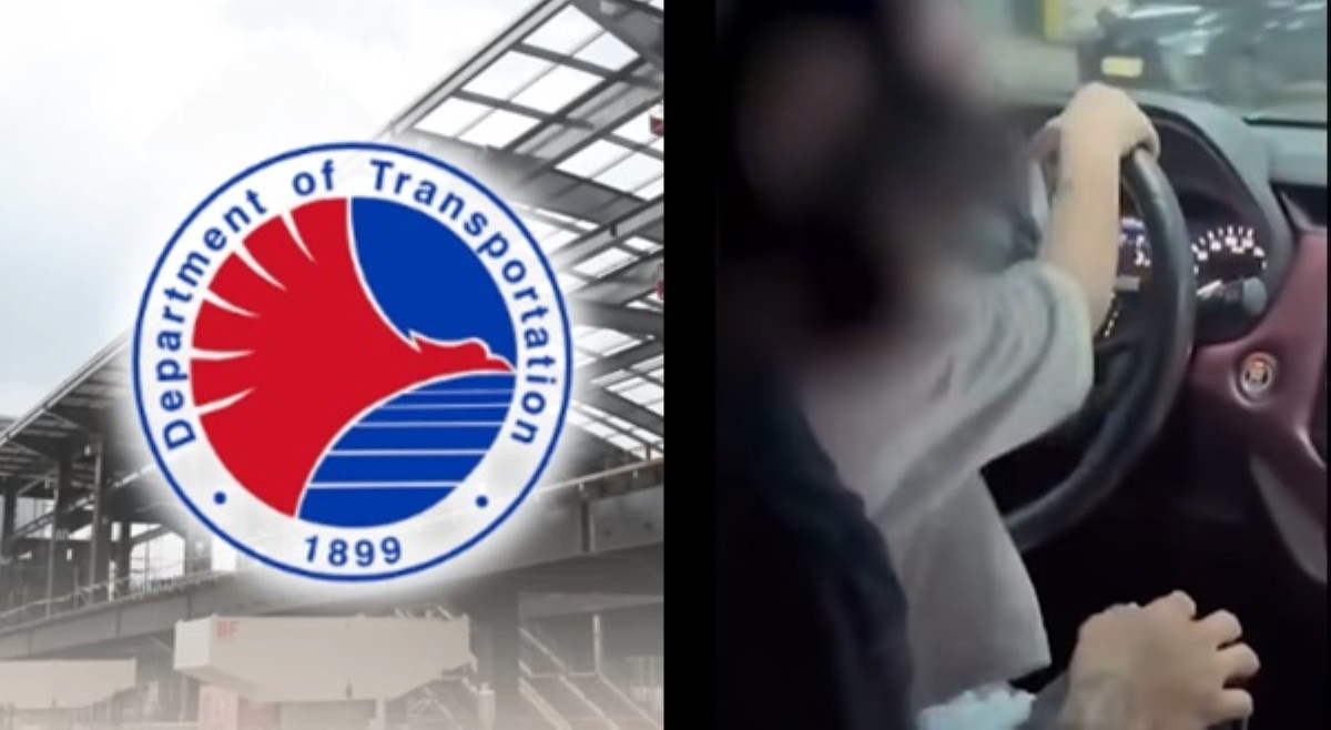 Driver, pinagmaneho batang kalong niya; nasampolan ng DOTr 