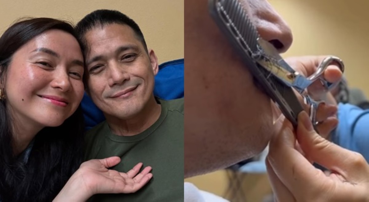 Mariel sayang-saya: Mister na si Robin ahit na, bagong gupit pa!
