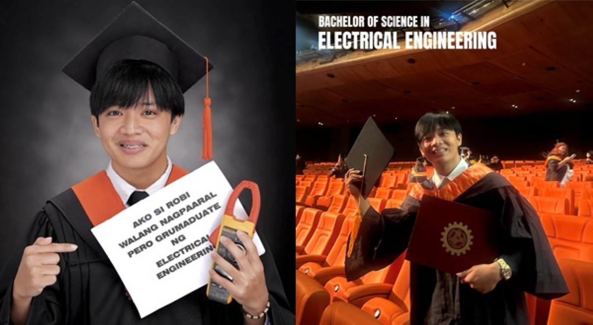 Si Engr. Robi, 'walang nagpaaral pero grumaduate ng Electrical Engineering'
