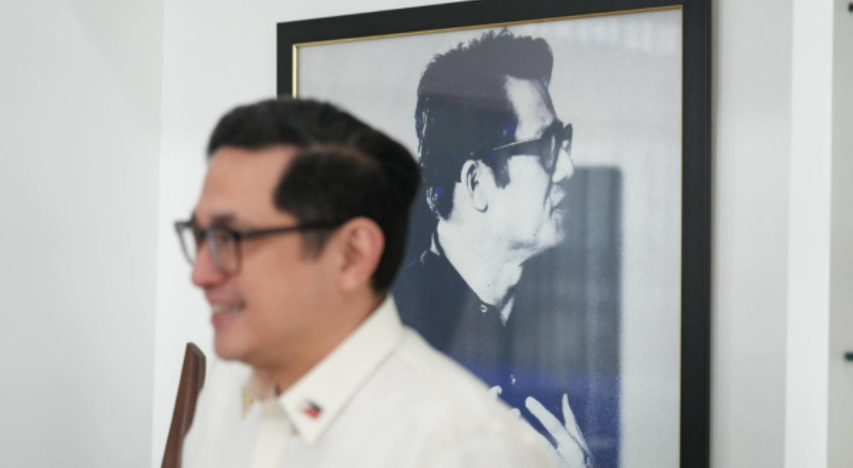 Sen. Bam Aquino, ginunita ang tiyuhin na si Ninoy