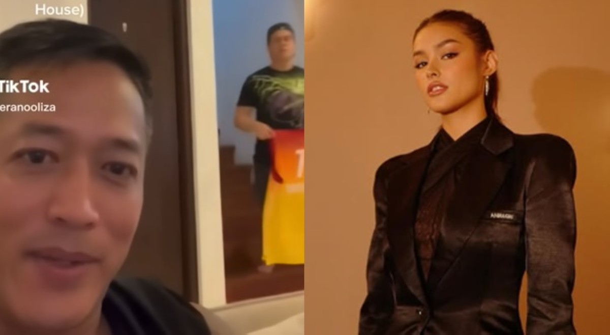 Enrique, minsang naispatan sa IG live ng erpats ni Liza