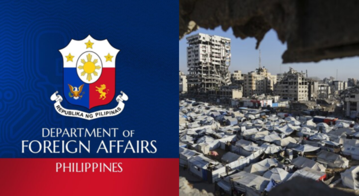 DFA, nakiisa sa pangangalampag ng 'ceasefire' ng Israel laban sa Gaza