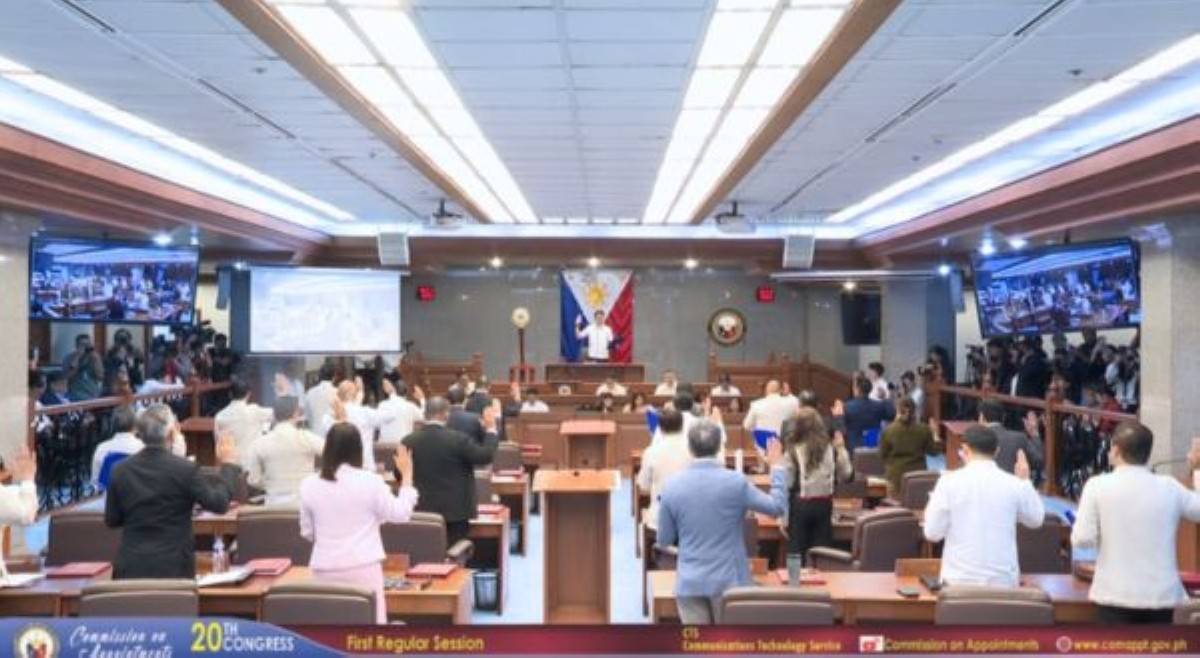 KILALANIN: Mga bagong opisyal ng Commission on Appointments sa Kongreso