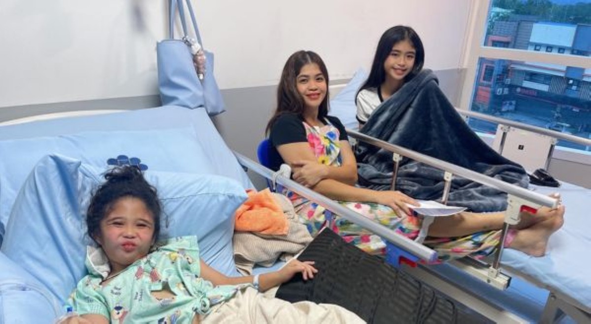 Mga anak ni Melai, 'nag-hospital staycation': &lsquo;The best silang dalawa'