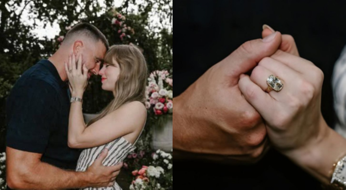 &lsquo;It&rsquo;s a love story, Taylor just said YES!&rsquo; Ang &ldquo;love story&rdquo; nina Taylor Swift at Travis Kelce.