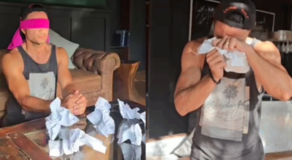 Derek Ramsay, humagulhol matapos sumalang sa isang 'tough exercise'